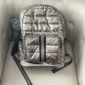 Top Trenz silver backpack